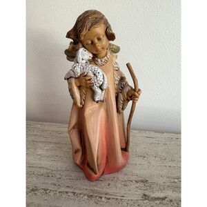 1988 Fontanini Large Plastic Angel Figure